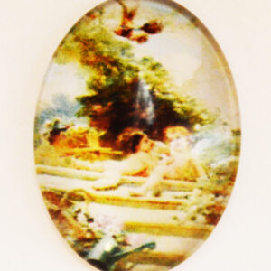 Klaaskamee 25x18mm, 1 tk