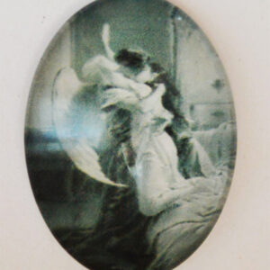 Klaaskamee 25x18mm, 1 tk