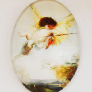 Klaaskamee 25x18mm, 1 tk