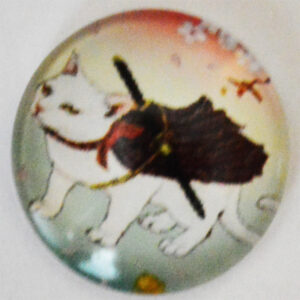 Klaaskamee Kass 18mm, 1tk