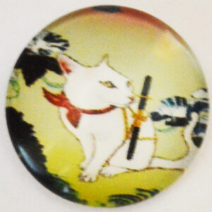 Klaaskamee Kass 18mm, 1tk