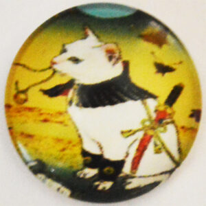 Klaaskamee Kass 18mm, 1tk