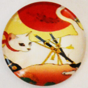 Klaaskamee Kass 18mm, 1tk