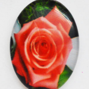 Klaaskamee Lill 18x13mm, 1 tk