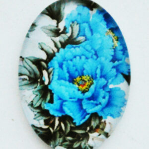 Klaaskamee Lill 18x13mm, 1 tk