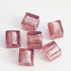 Foliokuutio12X12mm ametisti, 1 kpl