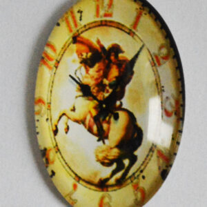 Klaaskamee Kell 25x18mm, 1 tk