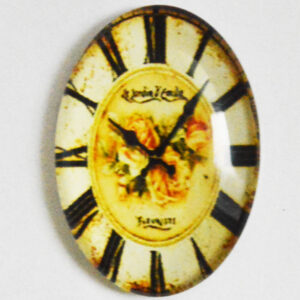 Klaaskamee Kell 25x18mm, 1 tk