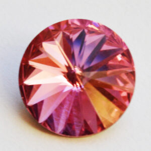 Swarovski Rivoli 14mm Rose, 1 tk