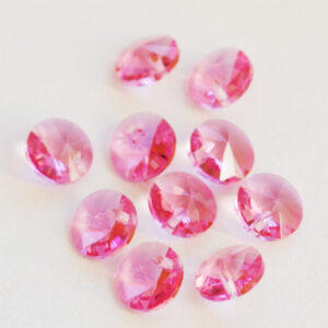 Swarovski Rivoli Pendant  6mm Rose, 1 tk