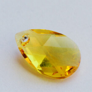Swarovski ripats 16x9,5mm Light Topaz, 1 tk