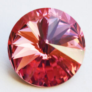 Swarovski Rivoli 12mm Rose, 1 tk