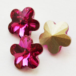 Swarovski Flower Fancy  10mm Fuchsia, 1 tk