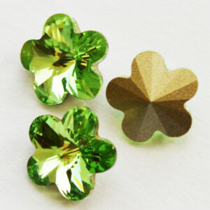 Swarovski Flower Fancy  10mm Peridot, 1 tk