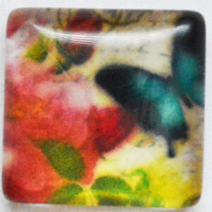 Klaaskamee Liblikas 15x15mm, 1 tk