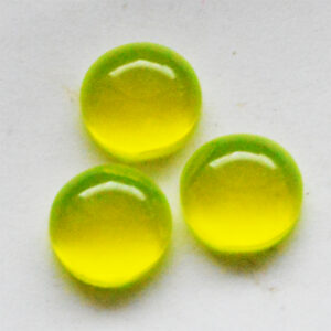 Kunstvaigust kamee 12mm kollane, 1 tk