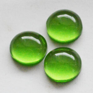 Kunstvaigust kamee 12mm roheline, 1 tk