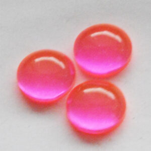 Kunstvaigust kamee 12mm roosa, 1 tk