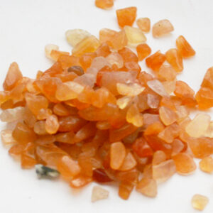 Punaisen  Aventuriinin kivet 2-8mm, 20 gr.
