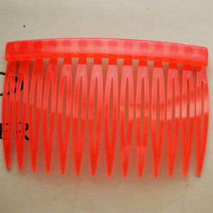 Juuksekammi toorik 70x46mm plastik punane, 1 tk