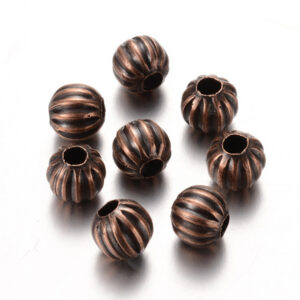 Ant.vaskne metallhelmes 6mm niklivaba, 10 tk