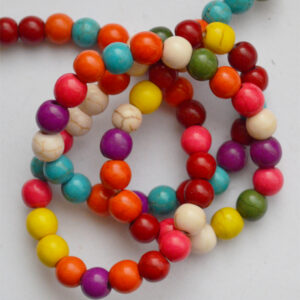 Hauliitti 6mm mix värjätty, 30 kpl