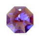 Swarovski Octagon Pendant Blue Violet  AB 14mm, 1 tk