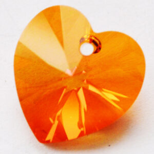 Swarovski Heart Pendant 18x17,5mm Astral Pink AB, 1 tk